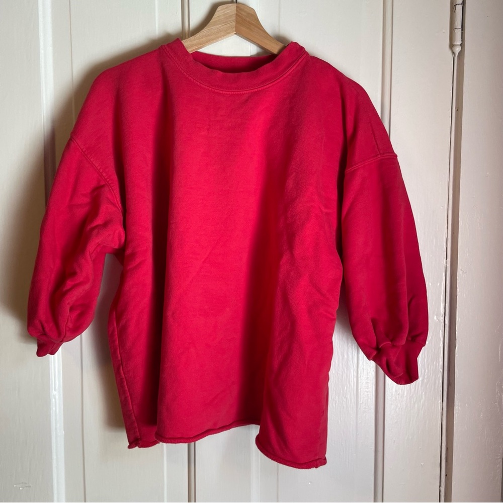 Left On Friday Red Sweatshirt - Picture 2 of 5